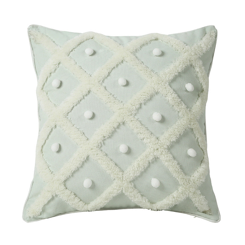 creative home ball pillow tufted moroccan pillow elegant cushion affor cushion pillow case