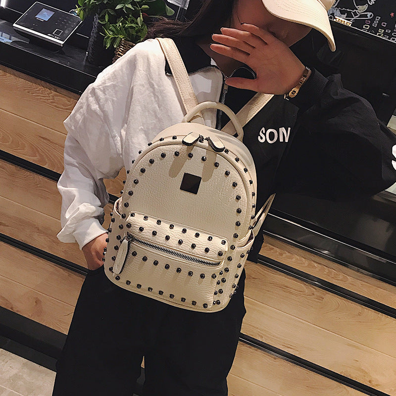 Studded fashion backpack