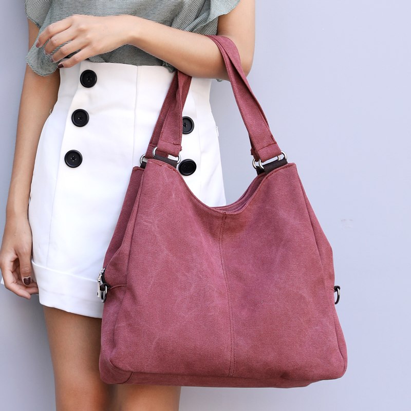 Canvas Shoulder Bag Tote Ladies Hand Bags Luxury Handbags