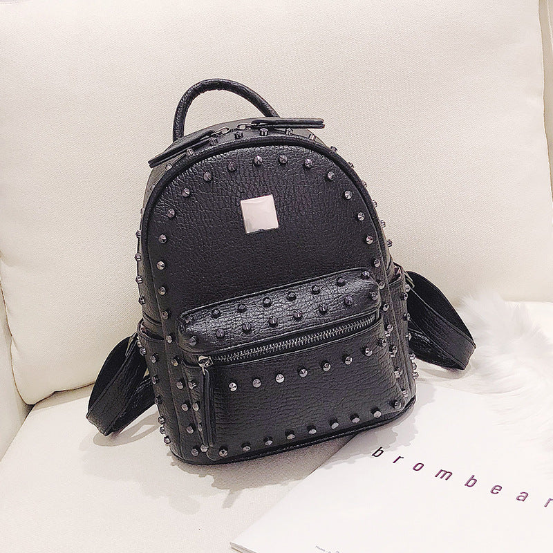 Studded fashion backpack