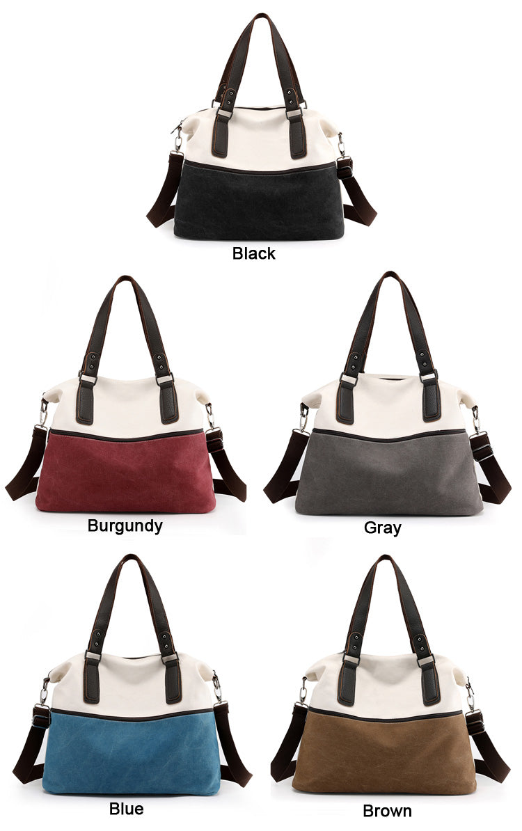 women bags casual canvas messenger purse hobo bags women bag female