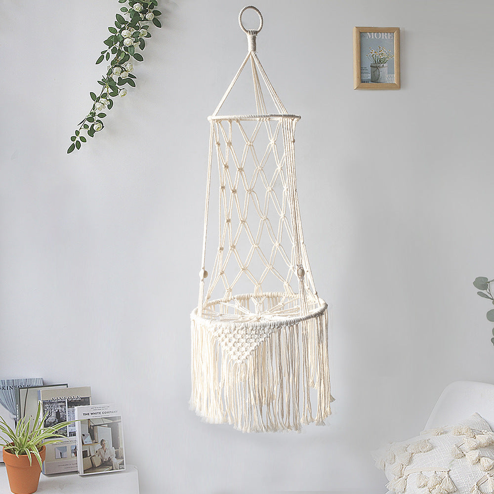 Macrame Hanging Pet Bed Macrame Cat Hammock Wall Hanging