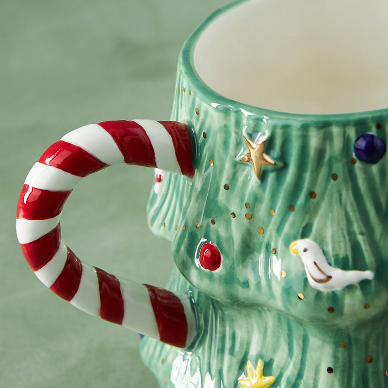 Minimalist Ceramic Christmas Mugs